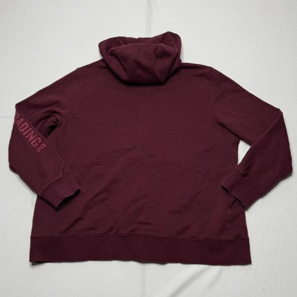 Duluth Trading Co Maroon Full Zip Hoodie Men’s Large - Picture 2 of 4